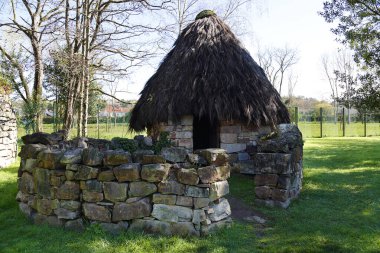 Geleneksel Çoban Binası, Asturias, İspanya
