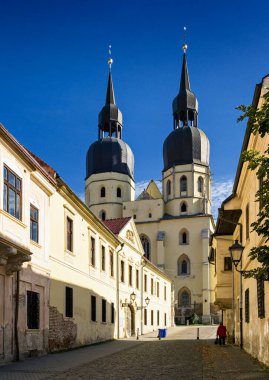 Trnava 'da Aziz Niklas Bazilikası, Hıristiyanlık, Slovakya.