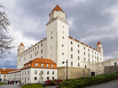 Bratislava 'daki Kale, Slovakya, Avrupa, Eski Şehir.