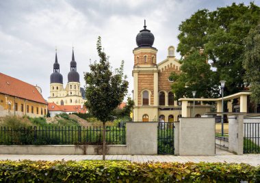 Jewish synagogue, Basilica of St. Nicholas in Trnava, Slovakia.