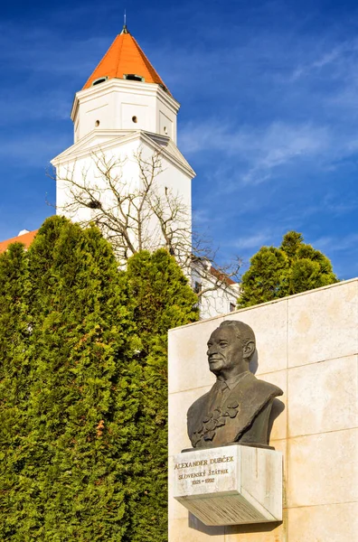 Monumento Político Alexander Dubcek Bratislava Eslovaquia — Foto de Stock