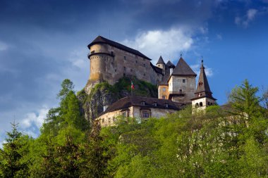 Oravsky Podzamok, Slovakya 'daki Orava Kalesi.