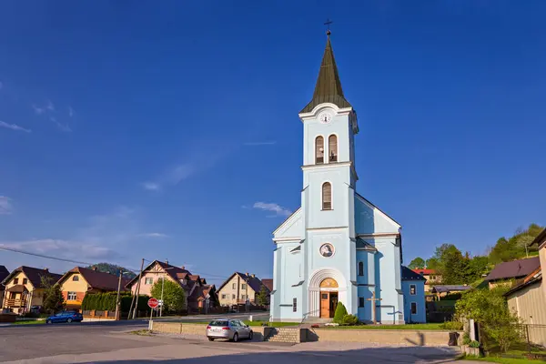 Kriva Slovakya Daki Neo Romanesk Kilisesi — Stok fotoğraf