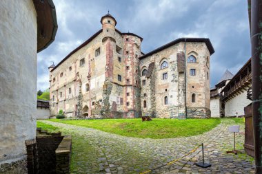 Eski kale banska stiavnica, Slovakya.