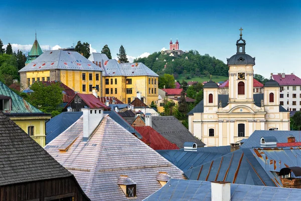 Kalwaria Kościół Wniebowzięcia Pańskiego Bańskiej Szczawnicy Słowacja — Zdjęcie stockowe