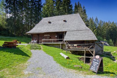 Açık hava müzesi Zuberec, Slovakya 'nın Slovakya köyü müzesi..