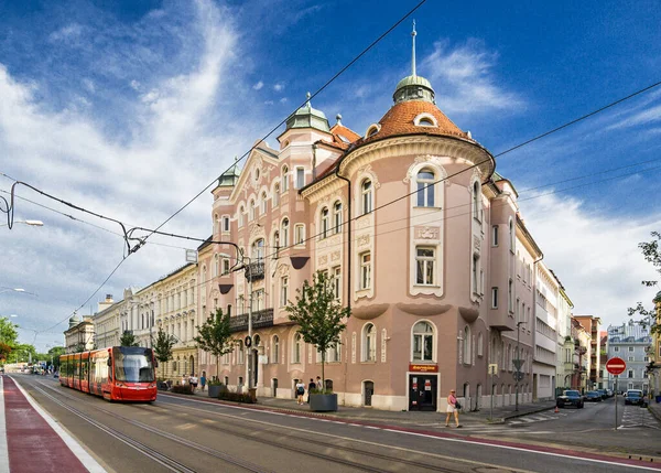 Stur Straße Der Stadt Bratislava Jugendstilgebäude Slowakei — Stockfoto