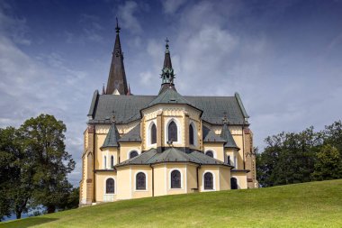 Marianska hora, Levoca, Slovakya 'daki Bakire Meryem Bazilikası.