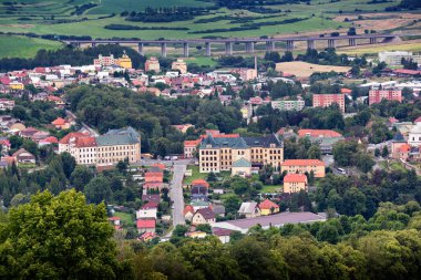 Levoca şehri, yeni Levoca, genel görünüm, Slovakya.