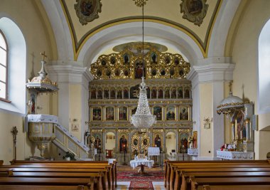 Yunan Katolik Kilisesi Sumiac 'ta, Slovakya' nın iç kesimlerinde Tanrı 'nın Yükselişi Kilisesi.