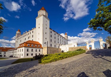 Bratislava Kalesi, Ulusal Kültür Anıtı, Slovakya.