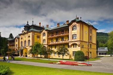 Bardejov Spa Astoria 'ya Park, Slovakya.