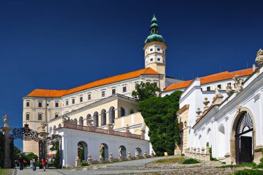 Mikulov 'daki Kale, Müze, Kale Girişi, Çek Cumhuriyeti.