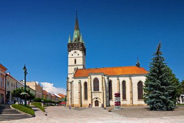 Presov, Slovaki 'deki St. Nicholas' Konkathedral.