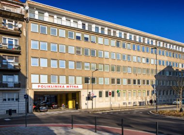 Bratislava, Slovakya 'daki Mytna Caddesi Polikliniği.