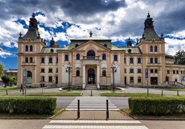 Spisska Nova Ves, Slovakya 'da şüphe ve tiyatro.