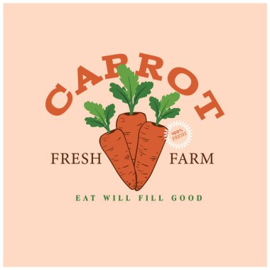 Gömlek izi için taze havuç resmi. Havuç, klasik tişört tasarımı. Taze havuç kulübü. Havuç posteri ve diğer kullanım alanları