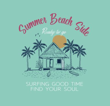 Long Beach California yaz zamanı, yaz plajı güneş ışığı vektör çizimi, güneş ışığına götür beni, Beach Paradise baskı grafikleri tasarımı, palmiye ağaçları üzerine tipografi sloganı