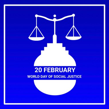 A 3D Illustration of World Day of Social Justice