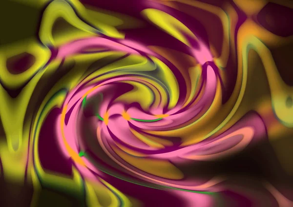 Abstract Colorful Background Smooth Lines Waves Form Spirals — Φωτογραφία Αρχείου