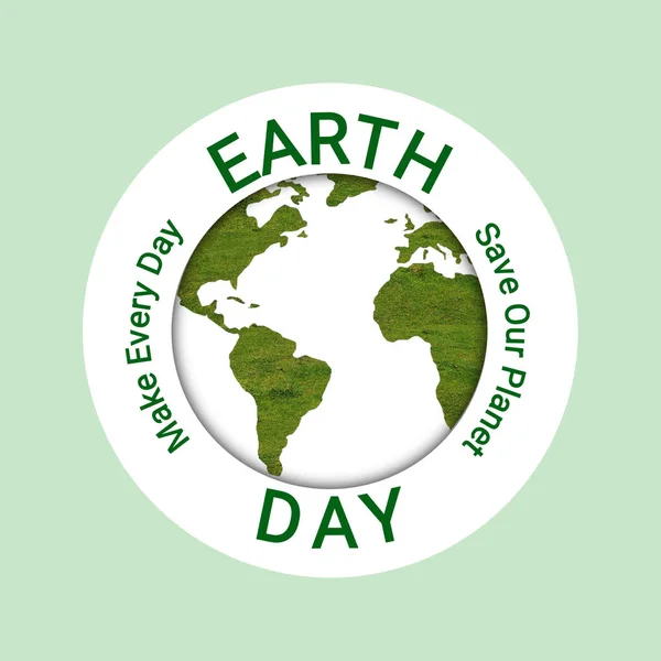 Earth Day Illustration. Earth Day Poster or Banner Design.