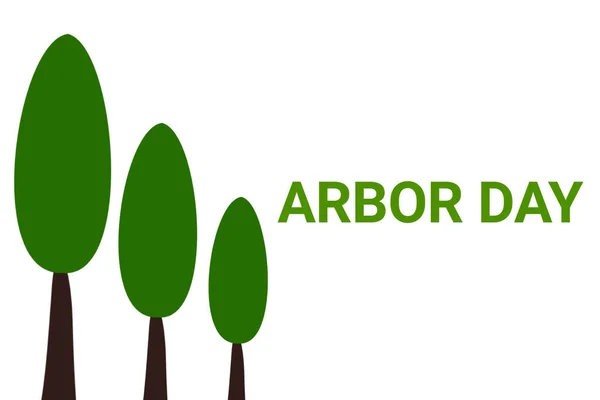 Arbor Day Illustration. Suitable for greeting card, poster and banner