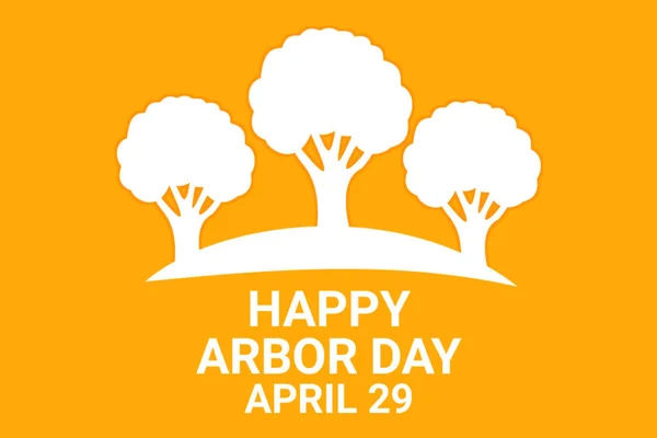 Happy Arbor Day concept with tree design, illustration graphic.