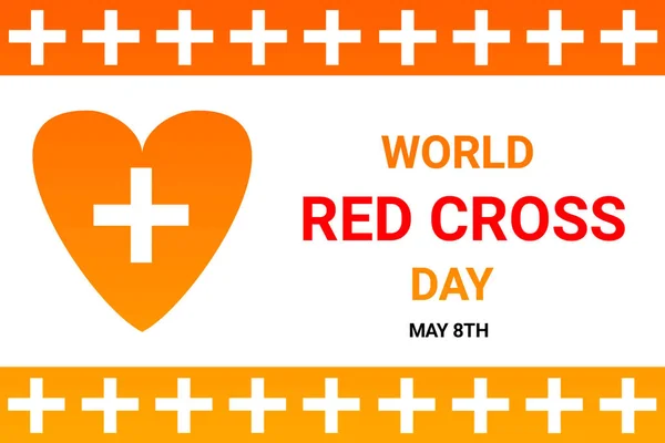 World Red Cross Day. illustration. Design for banner, poster or print.