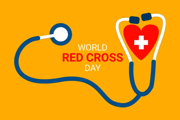 World Red Cross Day. Suitable for greeting card, poster and banner. illustration