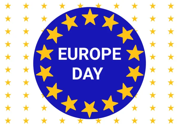 Europe Day. Suitable for greeting card, poster and banner. illustration