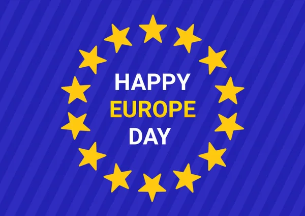 Днем Європи Концепція Святкового Дня Хронологія Фону Банера Карти Плакат — стокове фото