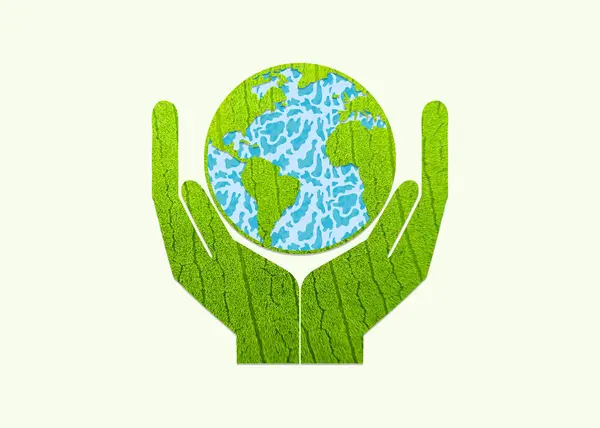 Koncepcja Światowego Dnia Środowiska 2024 Ekosystem Restoration 2024 Środowiska Dzień — Wektor stockowy