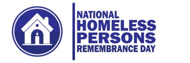 Ulusal Evsizler Anma Günü. Tatil konsepti. Arkaplan, afiş, kart, yazılı poster şablonu. vektör illüstrasyonu