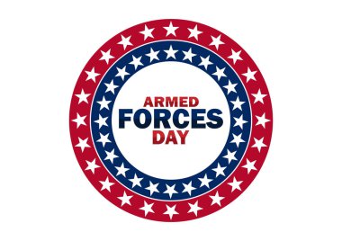 Silahlı Kuvvetler Günü. Tatil konsepti. Arkaplan, afiş, kart, yazılı poster şablonu. Vektör illüstrasyonu