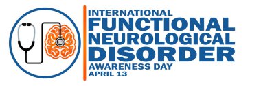 International Functional Neurological Disorder Awareness Day. Vector illustration. Suitable for greeting card, poster and banner. clipart