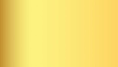 Altın metal arka plan veya doku ve eğim gölgesi. Vektör illüstrasyonu.