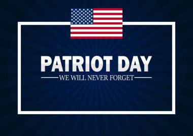 Vatanseverlik Günü. Asla unutmayacağız. Duvar kağıdı şekiller ve tipografi, afiş, kart, poster, şablon. Vatanseverlik Günü, geçmiş