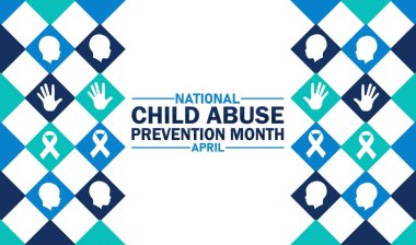 Ulusal Çocuk İstismarı Önleme Ayı duvar kağıdında şekiller ve tipografi, afiş, kart, poster ve şablon var. Ulusal Çocuk İstismarı Önleme Ayı, geçmiş