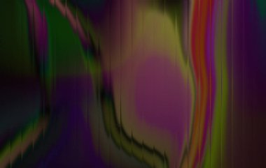 Yeşil Sarı Soyut Arkaplan Dalgalı Akış Çizgisi Doku Sanatı. Modern Soyut Yeşil Sarı Bulanık Cam Gradyan arka planı. Kaburgalı cam dokusu