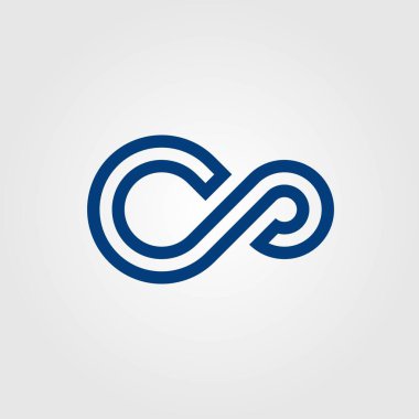 Sonsuzluk Simgesi 1 logo vektör çizimi