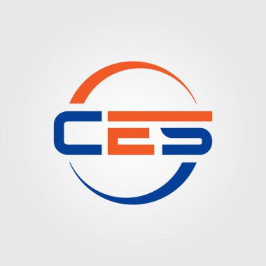CES ilk logo illüstrasyonu harfleniyor
