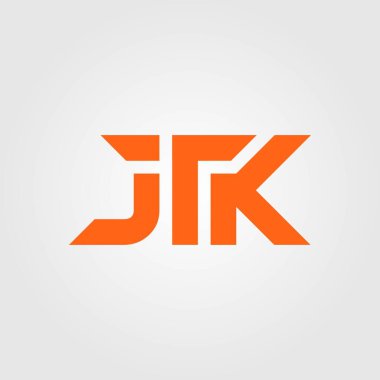 JTK ilk logo tasarım illüstrasyonunun harfleri