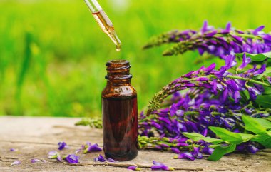 Azgın keçi ağacı alternatif ilaç çıkartır. Seçici Odaklanma. Doğa.