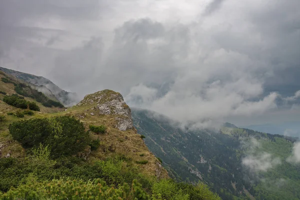 Przełęcz Bublen Ścieżka Maly Krivan Park Narodowy Mala Fatra Słowacja — Zdjęcie stockowe