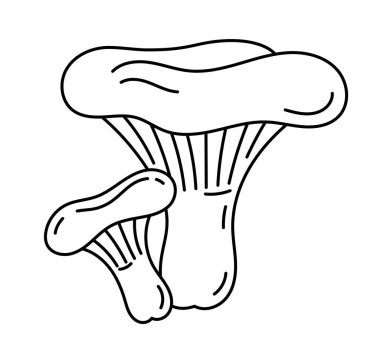 Vektör hattı. Düzenlenebilir dış hat vuruşu.