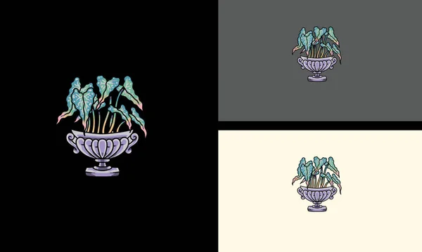 花と花のベクターのデザイン — ストックベクタ
