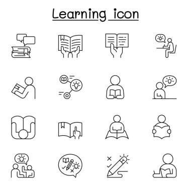 İnce satır biçiminde simge öğreniliyor