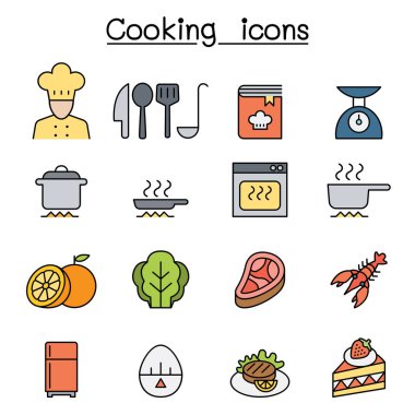 Renk çizgisi biçiminde pişirme simgesi