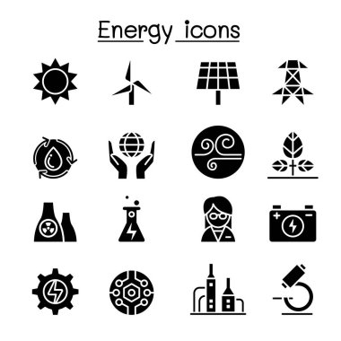 Enerji simgesi kabartma biçiminde ayarlandı