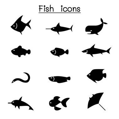 Kabartma biçiminde belirlenmiş balık simgesi